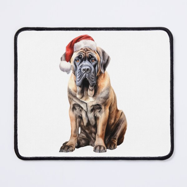 Item preview, English Mastiff Christmas designed and sold by Timeless Bond Designs.