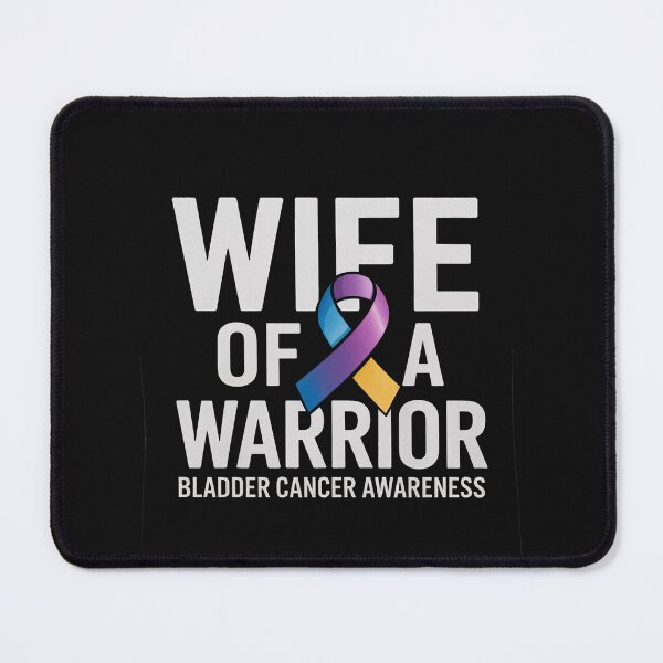 Item preview, Wife of a Warrior Ribbon Bladder Cancer Awareness designed and sold by Hofersofer.