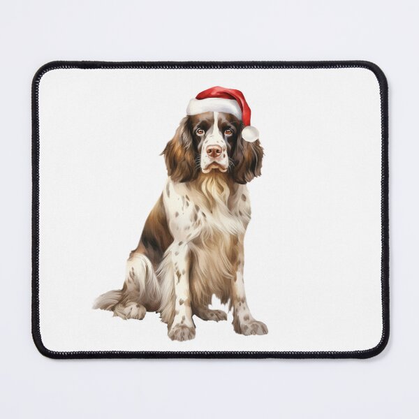 Item preview, English Springer Spaniel Christmas designed and sold by Timeless Bond Designs.