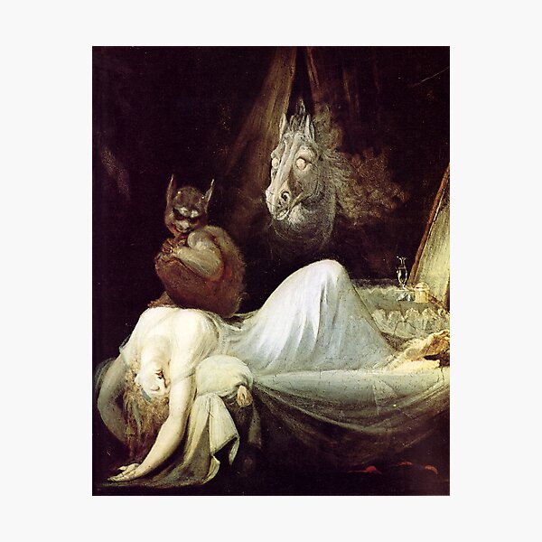 HD The Nightmare, by John Henry Fuseli HIGH DEFINITION Photographic Print
