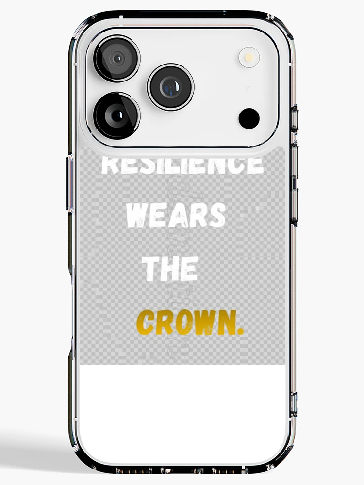 Aperçu 1 sur 5. Coque iPhone avec l'œuvre couronne créée et vendue par RTRY.