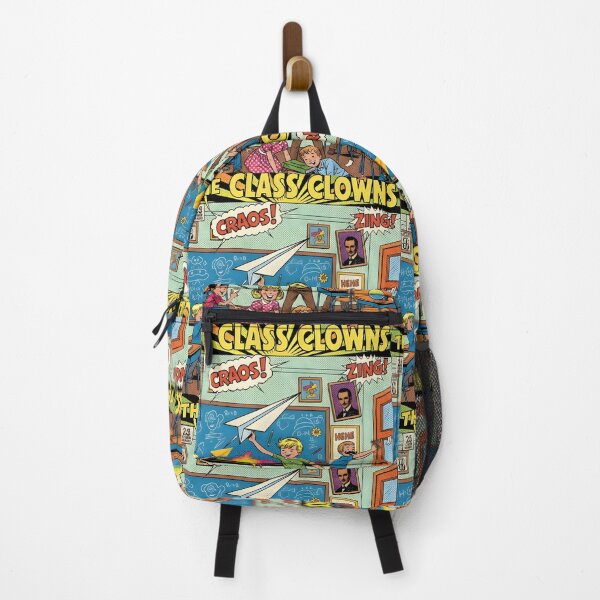 Item preview, Vintage Class Clowns School Kids Comic Pop Art Design designed and sold by VibranPalette.