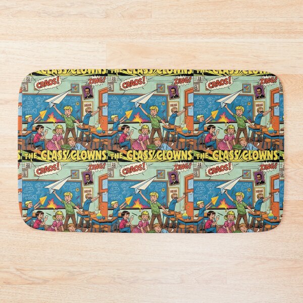 Item preview, Vintage Class Clowns School Kids Comic Pop Art Design designed and sold by VibranPalette.