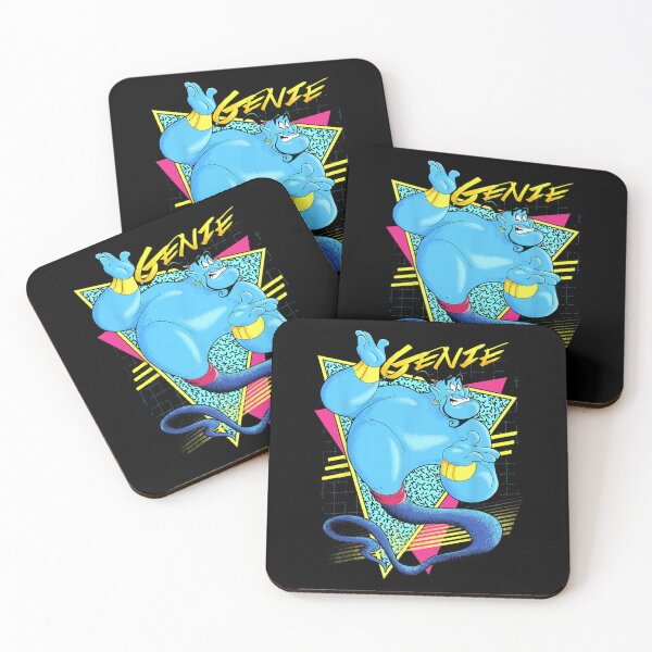 Item preview, Genie Retro Magic Character Art – Vibrant 80s Abstract Illustration designed and sold by SantoAtti.