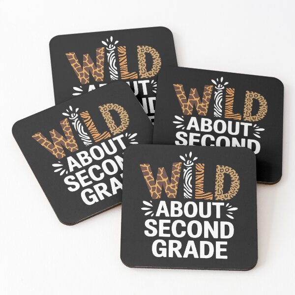 Item preview, Wild about Second Grade, Teacher Student First Day Of School designed and sold by Hofersofer.