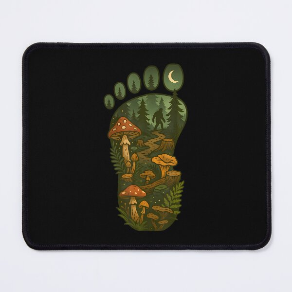Item preview, Forest Nature Mushroom Sasquatch designed and sold by DianaEsther1.