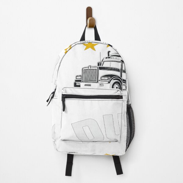 Item preview, Duty Calls – Clean White & Gold Semi Truck Trucker Design designed and sold by faamyo.