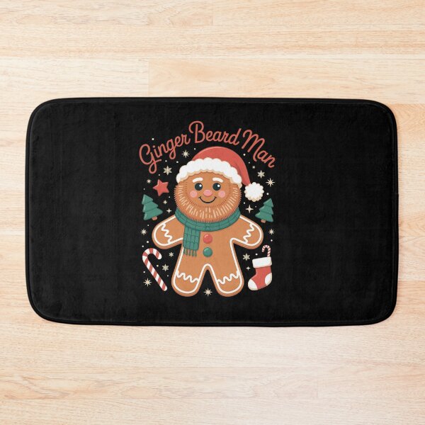 Item preview, Ginger Beard Man - Cute Holiday Cookie Pun designed and sold by estellaken.