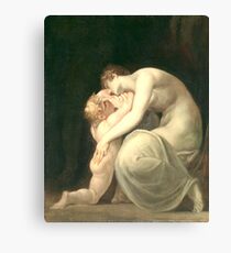 HD Tekemessa and Eurysakes by Henry Fuseli HIGH DEFINITION Canvas Print