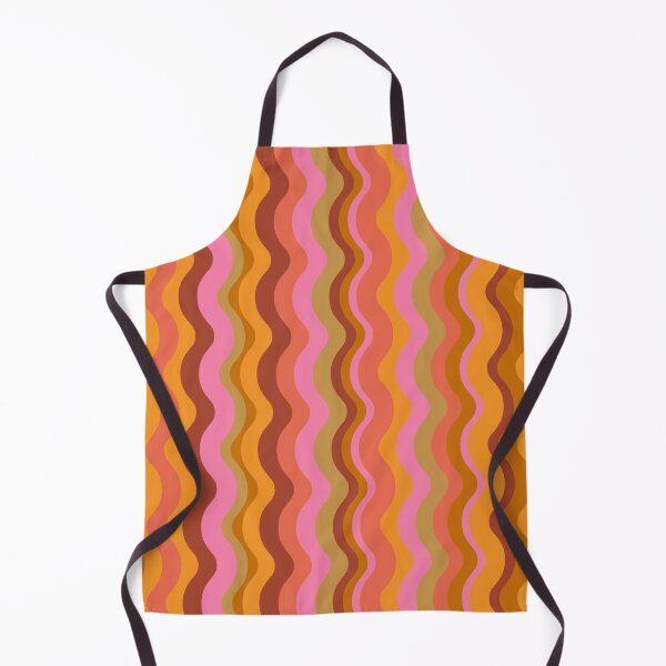 Item preview, Groovy Wavy Retro Lines designed and sold by retrobliss70s.