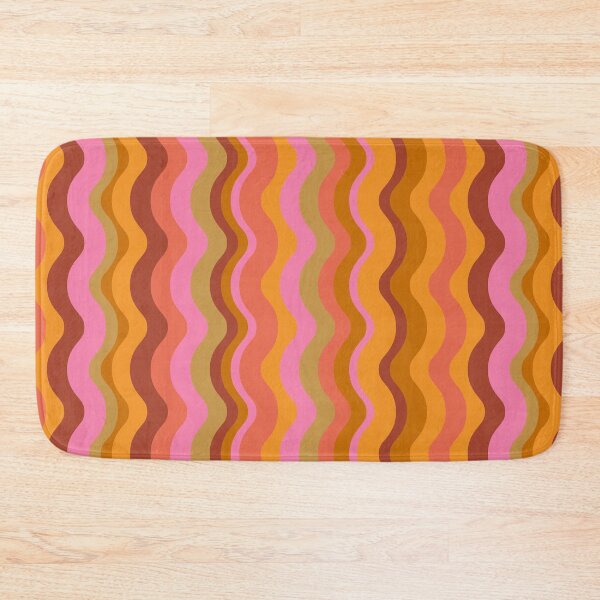 Item preview, Groovy Wavy Retro Lines designed and sold by retrobliss70s.