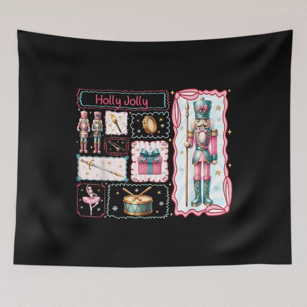 Item preview, Holly Xmas Jolly Nutcracker Squad Ballet Dance Christmas Kid designed and sold by merlinnears.