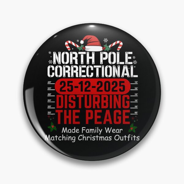 Item preview, North Pole Correctional Made Family Wear Matching Christmas Outfits designed and sold by ElizabethMorri2.