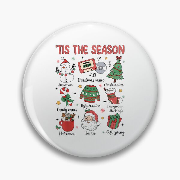 Item preview, Vintage Christmas Tis The Season Christmas Santa Claus Women designed and sold by merlinnears.