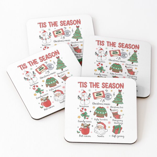 Item preview, Vintage Christmas Tis The Season Christmas Santa Claus Women designed and sold by merlinnears.
