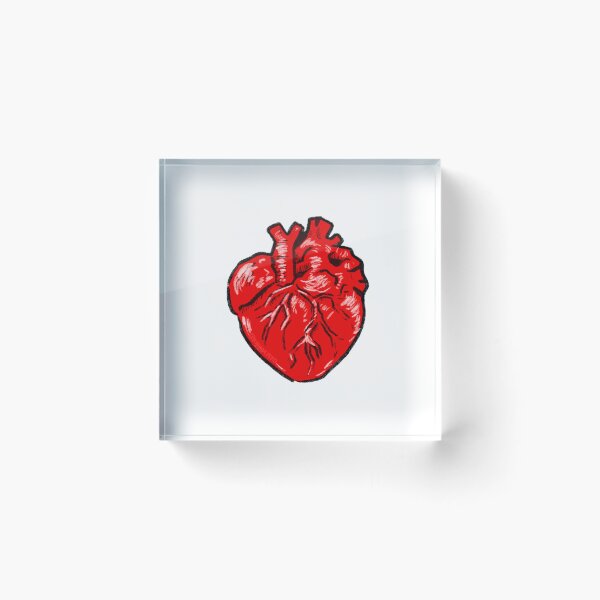 Item preview, Heart (Chalk-Style) designed and sold by KAHADEYERO.