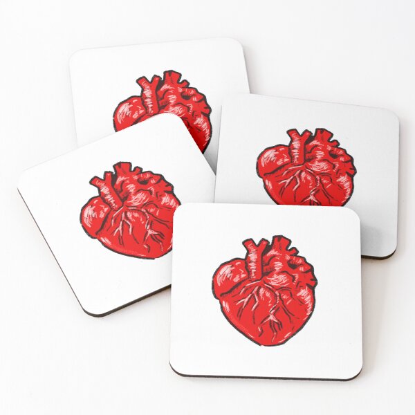 Item preview, Heart (Chalk-Style) designed and sold by KAHADEYERO.