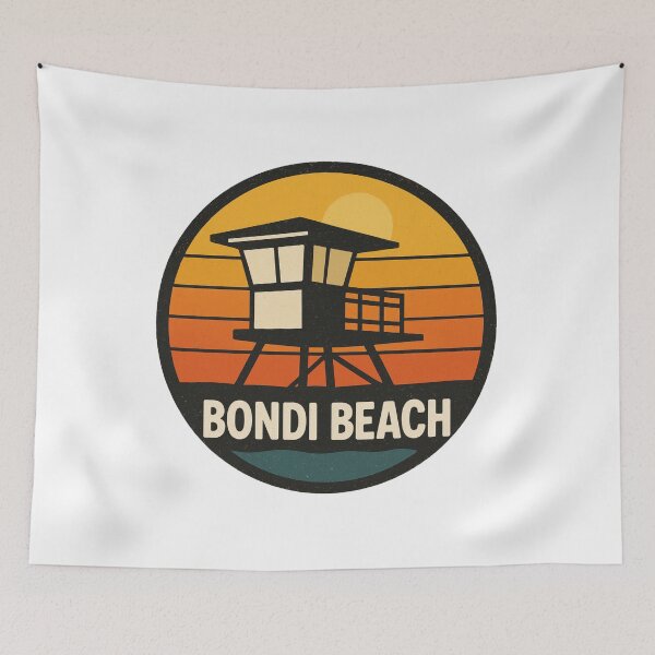 Item preview, Bondi Beach - 1970's Retro designed and sold by Tait N.