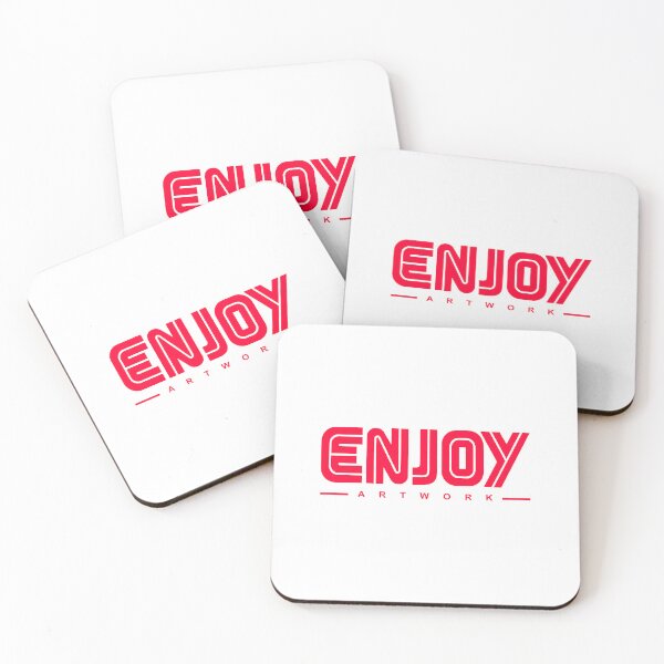 Item preview, Enjoy 16-Bit Logo (Red) designed and sold by  Enjoy Artwork .