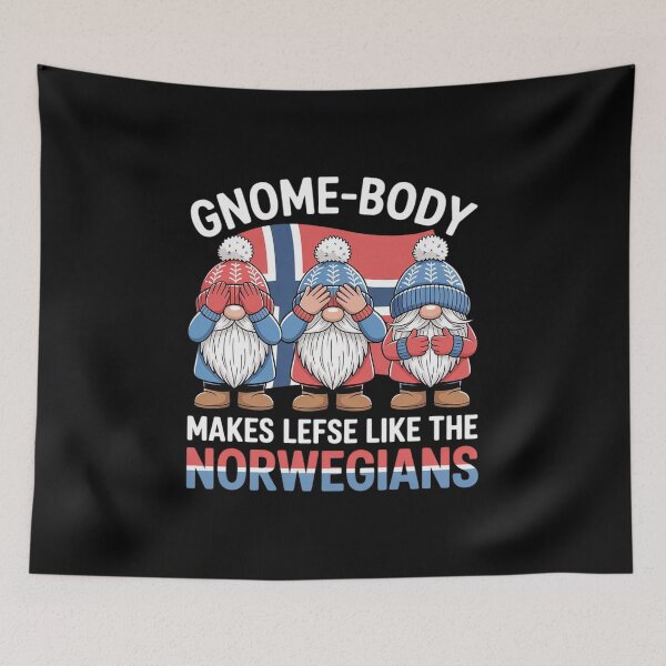 Item preview, Funny Norwegians Lefse Making Gnome Team Outfit Tomte Lover designed and sold by marcusry.