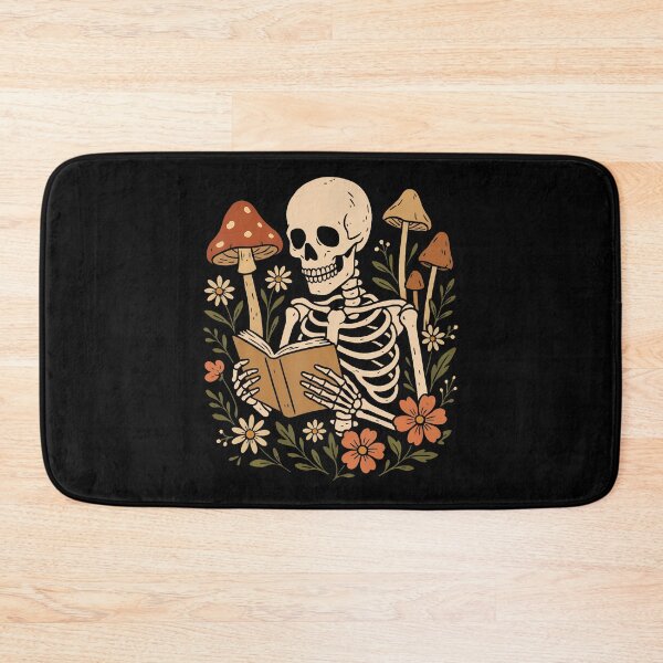 Item preview, Mushroom Skeleton Reading Books designed and sold by LydiaShirley.