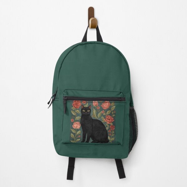 Item preview, Classical Rose & The Lucky Black Cat designed and sold by Naturich.