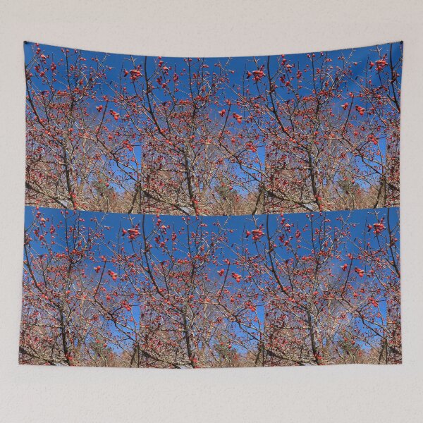 Item preview, Red Berries on Bare Branches  designed and sold by Amanda1775.