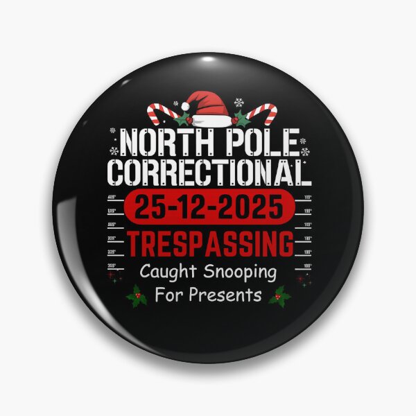 Item preview, North Pole Correctional Caught Snooping For Presents designed and sold by JeffGrinble.