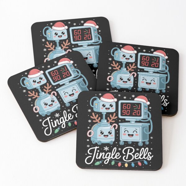 Item preview, Funny Jingle Bells Telemetry Nurse Christmas Tech Nursing designed and sold by milanforbes.