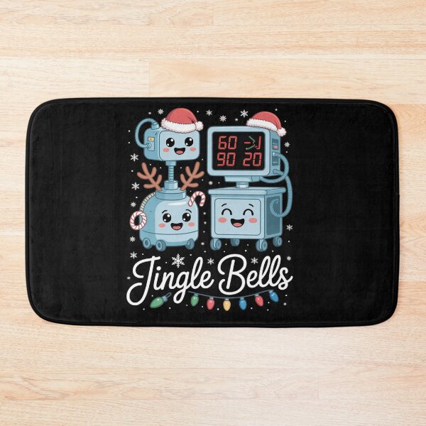 Item preview, Funny Jingle Bells Telemetry Nurse Christmas Tech Nursing designed and sold by milanforbes.