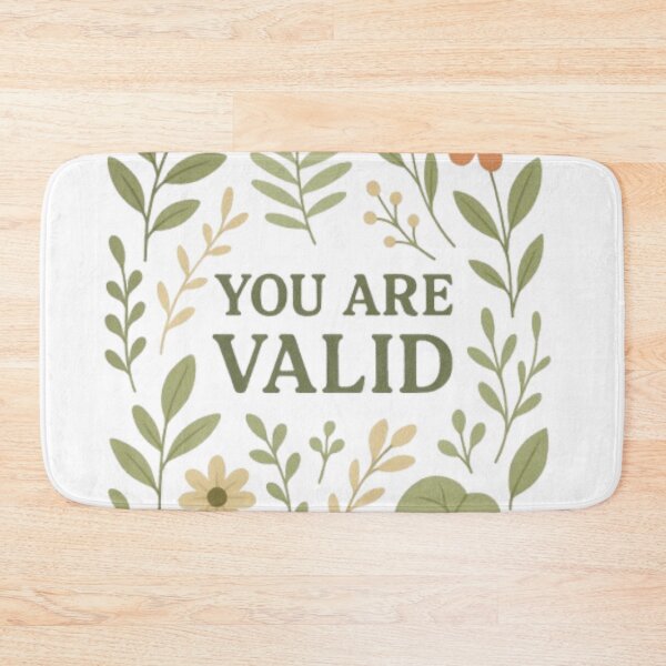Item preview, You Are Valid – Botanical Eco Aesthetic Design designed and sold by Akondi Serge.