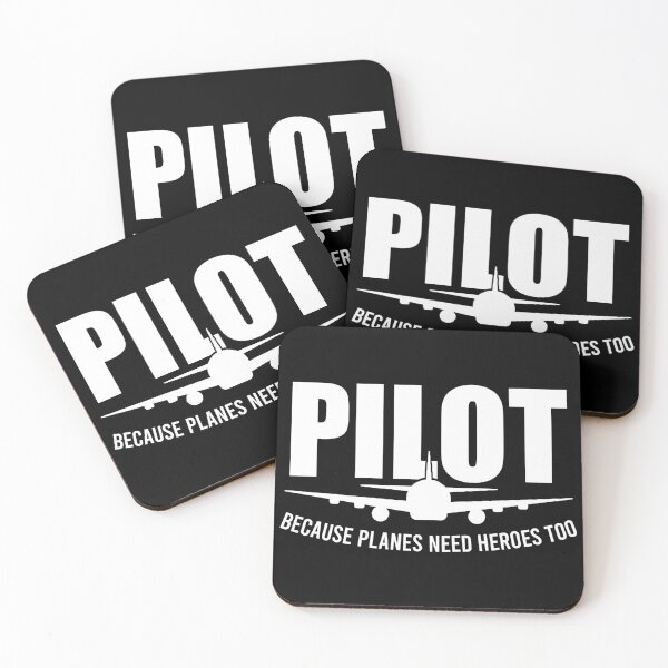 Item preview, Pilot, Because Planes Need Heroes Too - Funny Aviation Pilot Gift designed and sold by manueldila.