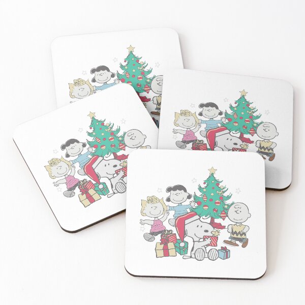 Item preview, Peanuts Inspired Christmas Art – Cute Retro Holiday Friends Illustration designed and sold by mautinzreqatz.