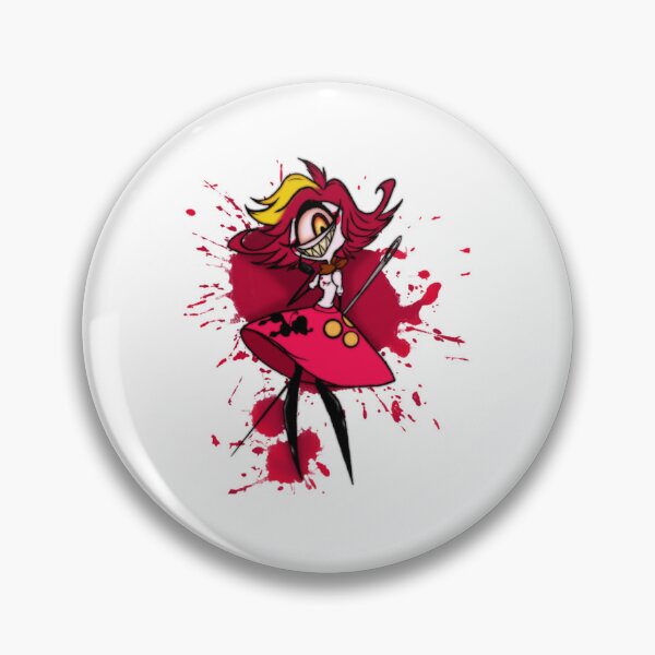 Artikelvorschau, Niffty Needle Blood Splatter Hazbin Hotel Niffty entworfen und verkauft von Tingbarried.