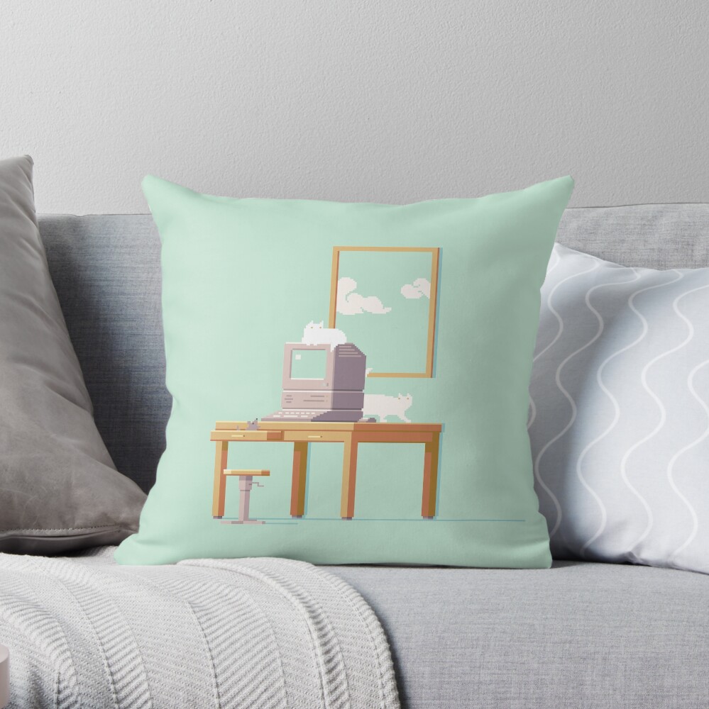 Item preview, Throw Pillow designed and sold by Slynyrd.