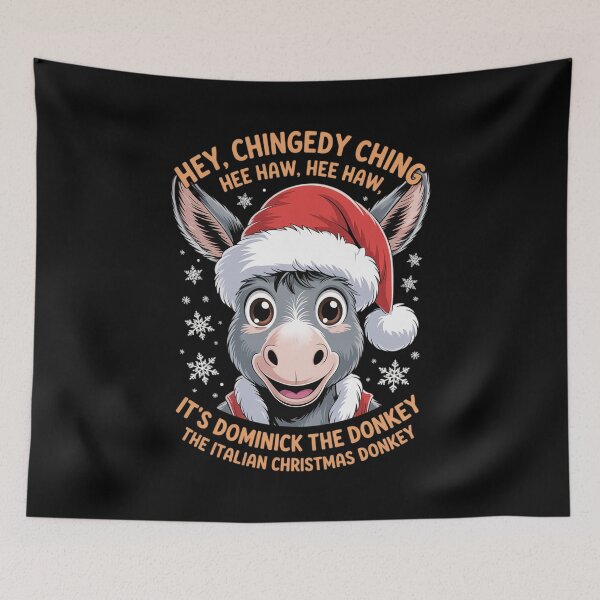 Item preview, Funny Christmas Italian Christmas Donkey Dominick The Donkey designed and sold by marcusry.
