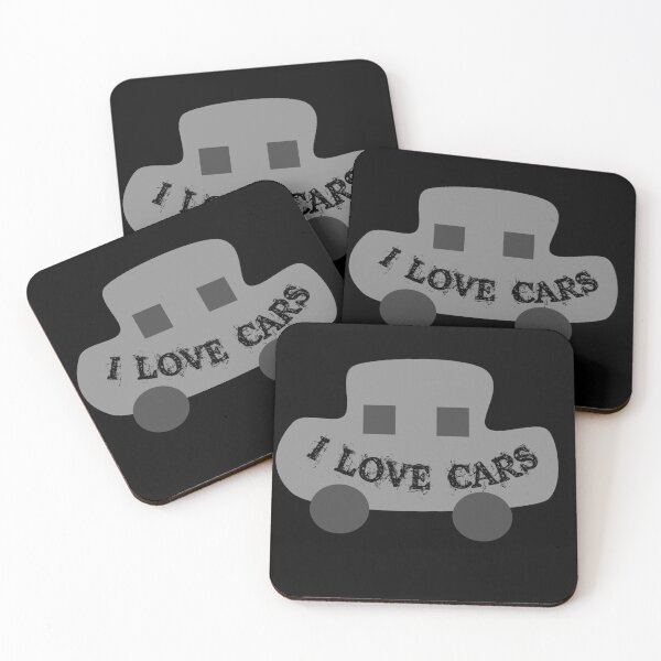 Item preview, I Love Cars | Car Lovers Retro Automotive Design designed and sold by Swati's Digital Den.