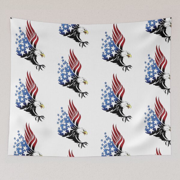 Item preview, american eagle traditional tattoo Kid Rock Stars designed and sold by Hadwickfrieda.