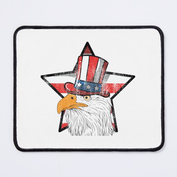 Item preview, American eagle US flag 4th of July gift idea designed and sold by Hadwickfrieda.