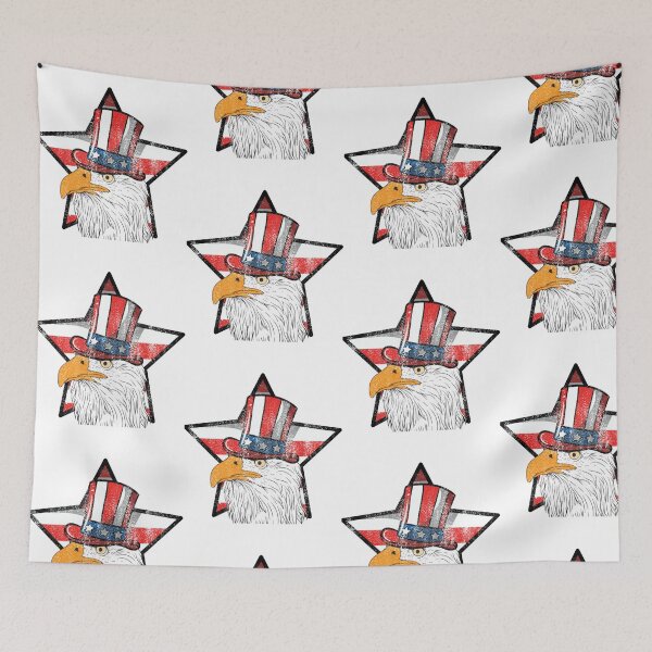 Item preview, American eagle US flag 4th of July gift idea   designed and sold by Hadwickfrieda.