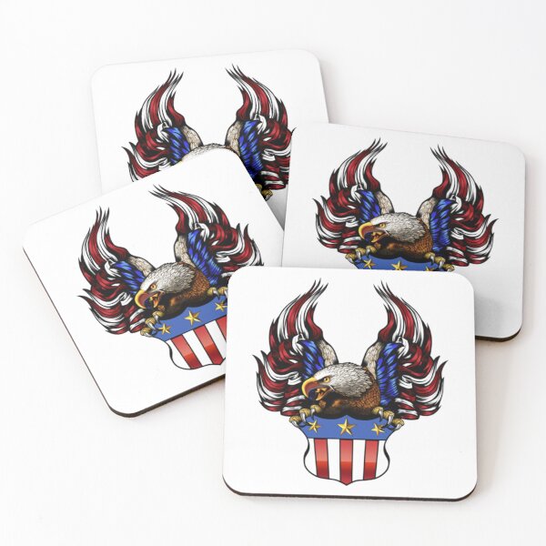 Item preview, American Flag Eagle Kid Rock Stars & Stripes Eagle designed and sold by Hadwickfrieda.