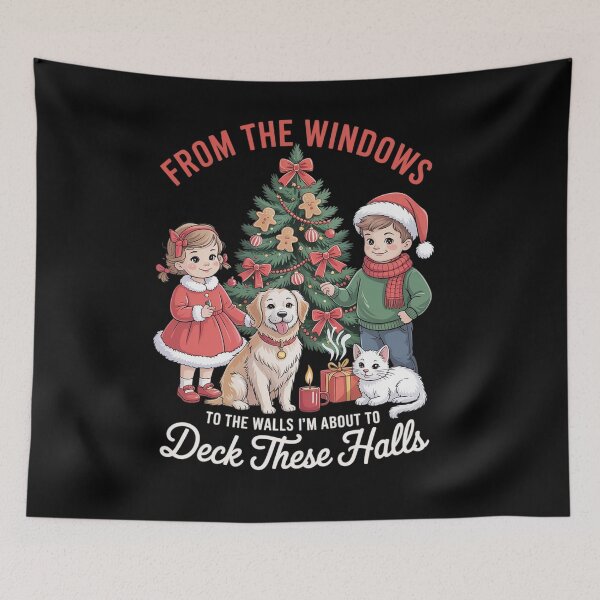 Item preview, From The Windows To The Walls Christmas Fun designed and sold by TiredPack.