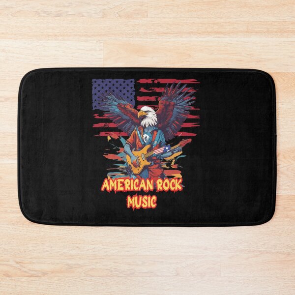 Item preview, AMERICAN ROCK Music Kid Rock Stars & Stripes Eagle designed and sold by Hadwickfrieda.