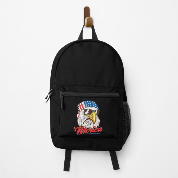 Item preview, Bald Eagle Merica 80s Mullet Eagle America USA 4th of July designed and sold by Hadwickfrieda.