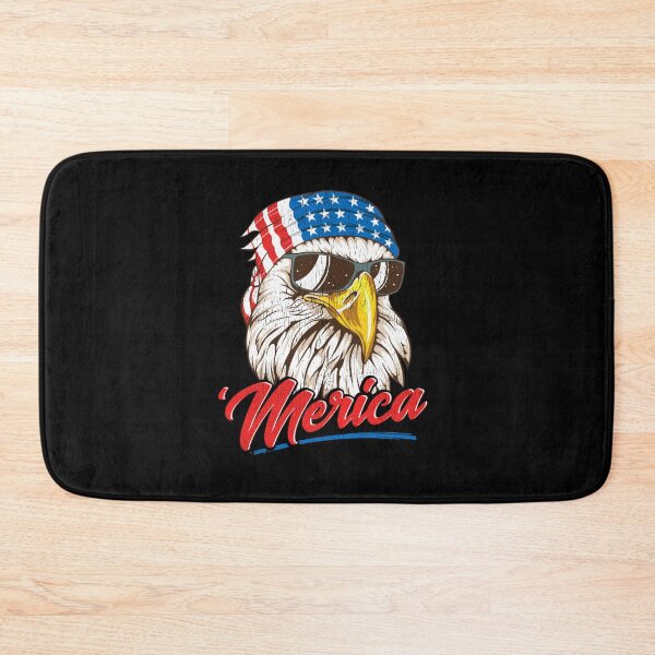 Item preview, Bald Eagle Merica 80s Mullet Eagle America USA 4th of July   designed and sold by Hadwickfrieda.
