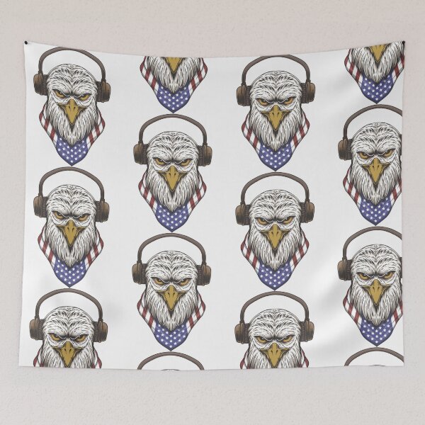 Item preview, Eagle Head USA Kid Rock Stars  designed and sold by Hadwickfrieda.