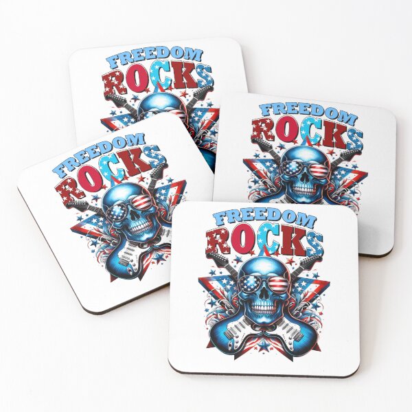 Item preview, Freedom Rocks Kid Rock Stars & Stripes Eagle designed and sold by Hadwickfrieda.