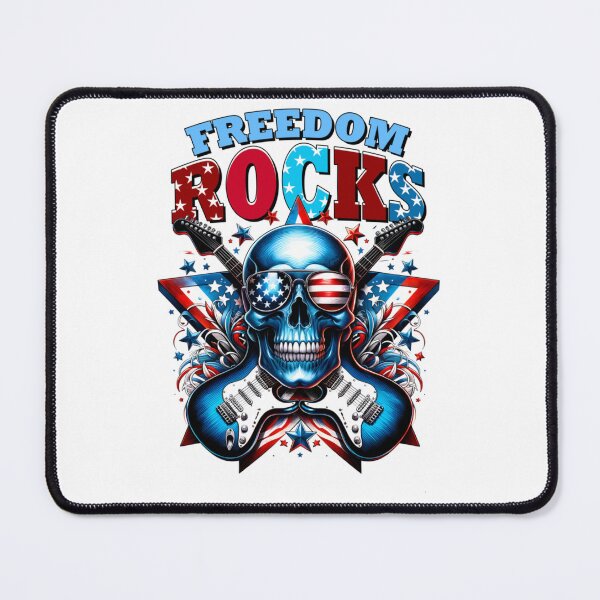 Item preview, Freedom Rocks Kid Rock Stars & Stripes Eagle designed and sold by Hadwickfrieda.