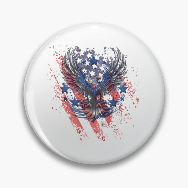 Item preview, Majestic Eagle with American Flag Kid Rock  designed and sold by Hadwickfrieda.