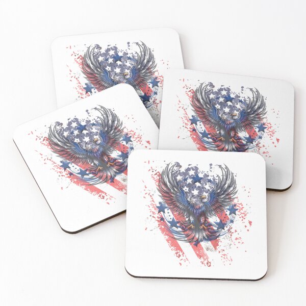 Item preview, Majestic Eagle with American Flag Kid Rock  designed and sold by Hadwickfrieda.